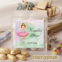Madlen Çikolata Sargı Etiketi Çikolata Etiketi