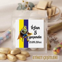 Madlen Çikolata Sargı Etiketi Çikolata Etiketi