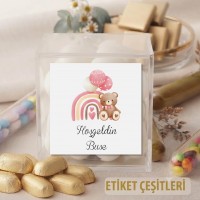 Madlen Çikolata Sargı Etiketi Çikolata Etiketi