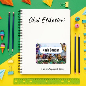 Okul Etiketi 020