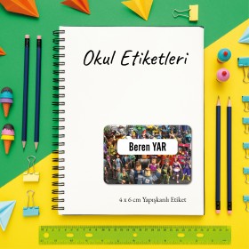 Okul Etiketi 021
