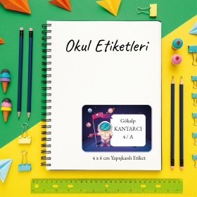 Okul Etiketi 046