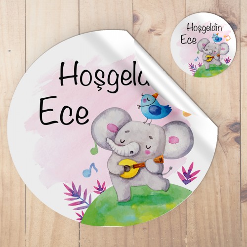 Hediyelik Etiket - Yaren Davetiye
