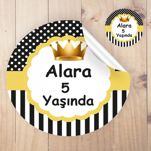 Hediyelik Etiket - Yaren Davetiye