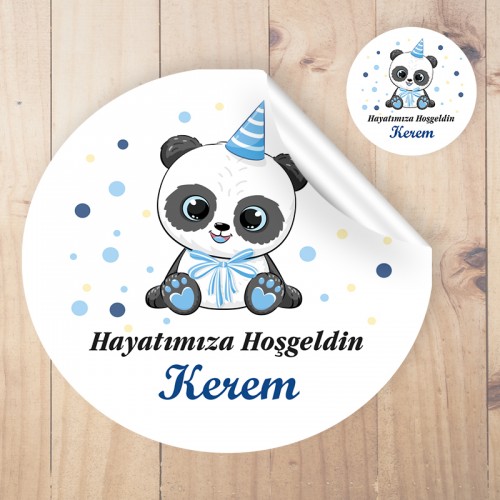 Bebek Etiketi Hediyelik Etiket - Yaren Davetiye