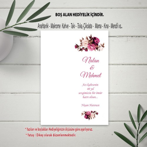 Hediyelik Kartı - Yaren Davetiye