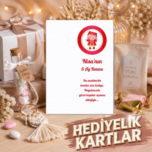 Hediyelik Kartı - Yaren Davetiye