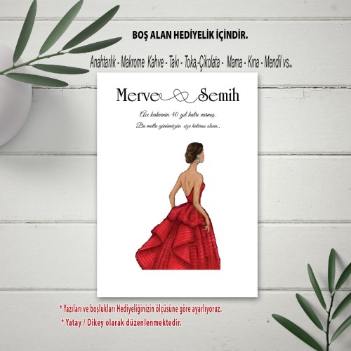 Hediyelik Kartı - Yaren Davetiye