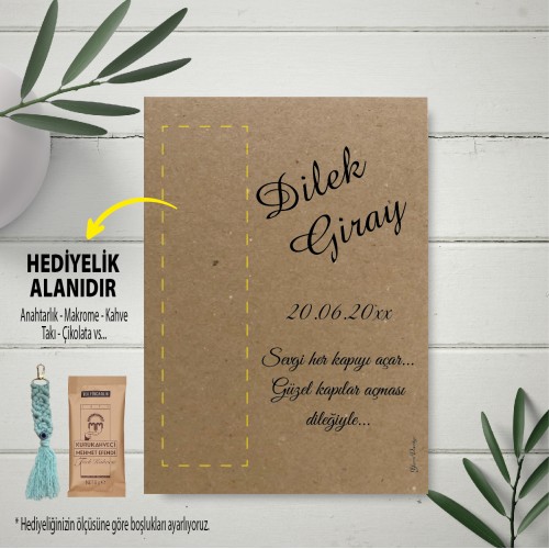 Hediyelik Kartı - Yaren Davetiye