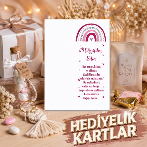 Hediyelik Kartı Hediyelik Kartı - Yaren Davetiye