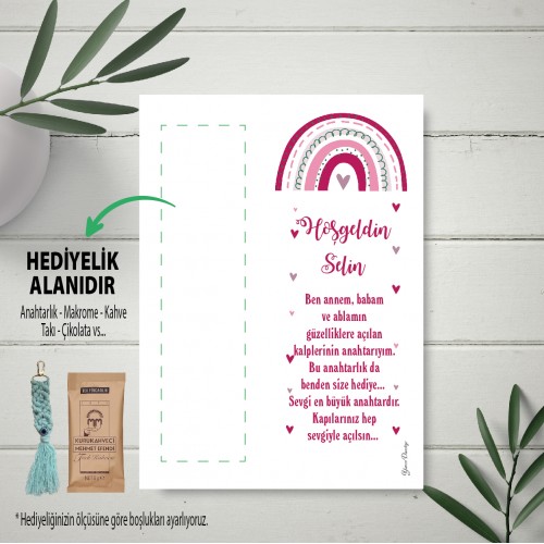 Hediyelik Kartı - Yaren Davetiye