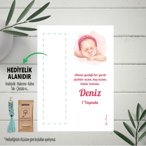 Hediyelik Kartı - Yaren Davetiye