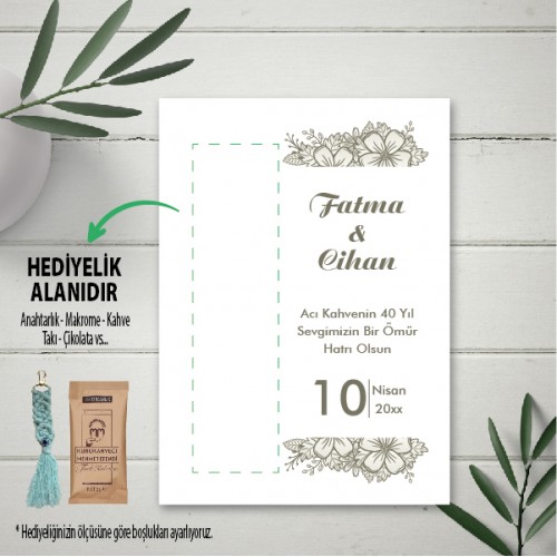 Hediyelik Kartı - Yaren Davetiye