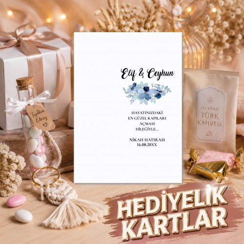 Hediyelik Kartı - Yaren Davetiye