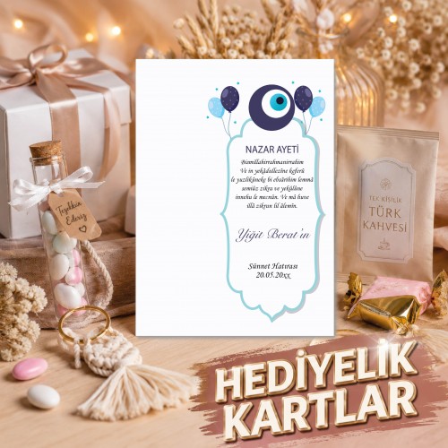 23 Nisan Hediyelik Kartı Hediyelik Kartı - Yaren Davetiye