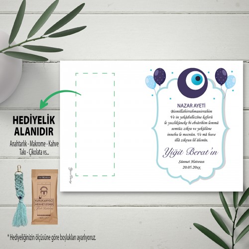 Hediyelik Kartı - Yaren Davetiye