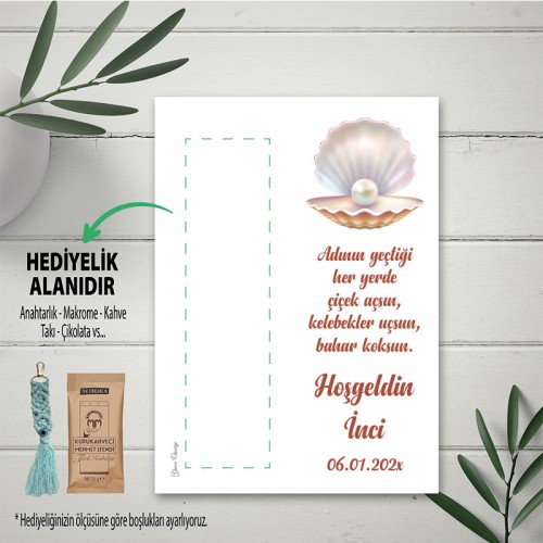 Hediyelik Kartı Hediyelik Kartı - Yaren Davetiye