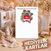Paw Patrol Temalı Ürünler Hediyelik Kart