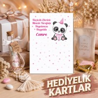 Hediyelik Kartı Panda Temalı Ürünler