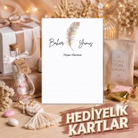 Söz Hatırası Hediyelik Kart Düğün Temalı Hediye Kartları