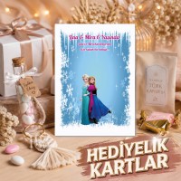 Kız Çocuk Hediyelik Kart Anna Tasarım Hediye Kartları