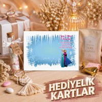 Kız Çocuk Hediyelik Kart Anna Tasarım Hediye Kartları
