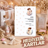 Anneler Günü Anahtarlık Kartı Anneler Günü Kartları