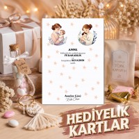 Anneler Günü Anahtarlık Kartı Anneler Günü Kartları