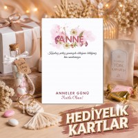 Anneler Günü Anahtarlık Kartı Anneler Günü Kartları