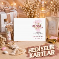 Anneler Günü Anahtarlık Kartı Anneler Günü Kartları