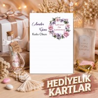 Anneler Günü Anahtarlık Kartı Anneler Günü Kartları