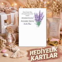 Anneler Günü Anahtarlık Kartı Anneler Günü Kartları