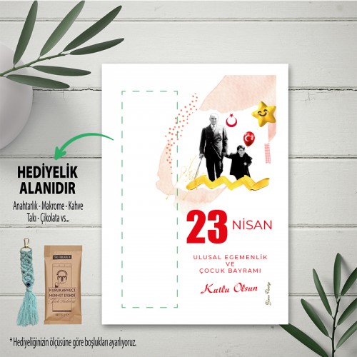 23 Nisan Hediyelik Kartı - Yaren Davetiye