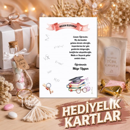 Hediyelik Kartı - Yaren Davetiye
