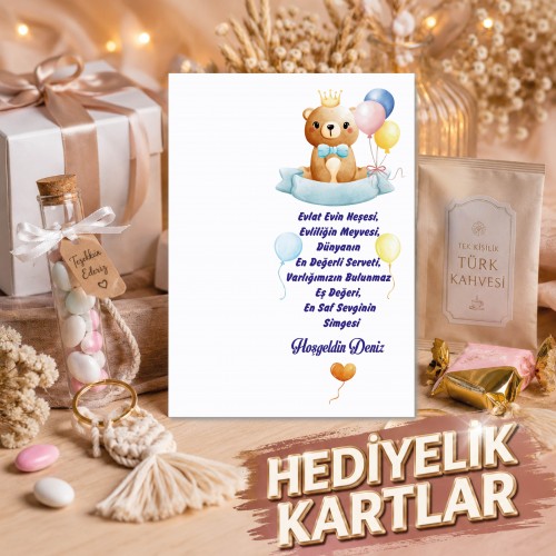 Hediyelik Kartı Hediyelik Kartı - Yaren Davetiye