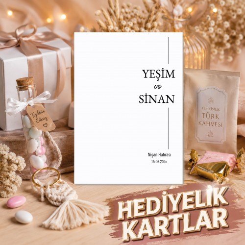 Hediyelik Kartı Hediyelik Kartı - Yaren Davetiye