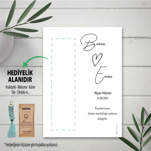 Hediyelik Kartı Hediyelik Kartı - Yaren Davetiye