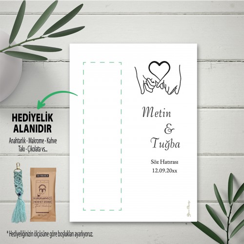 Hediyelik Kartı - Yaren Davetiye