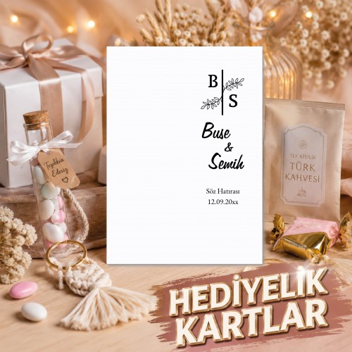 Hediyelik Kartı Hediyelik Kartı - Yaren Davetiye