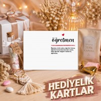 Öğretmen Hediye Kartları Okul Kartları