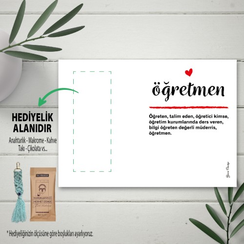 Hediyelik Kartı - Yaren Davetiye