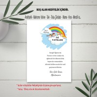 Ara Tatil Karne Hediyesi Karne Hatırası
