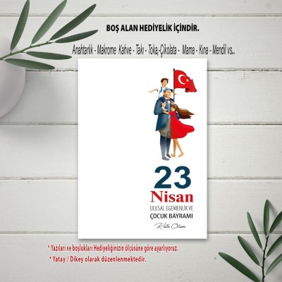 Hediyelik Kartı 0250 - 23 Nisan Çocuk Bayramı  Temalı Kartlar