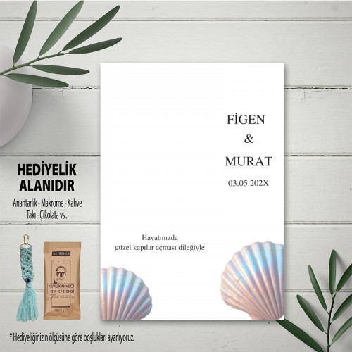 Hediyelik Kartı Hediyelik Kartı - Yaren Davetiye