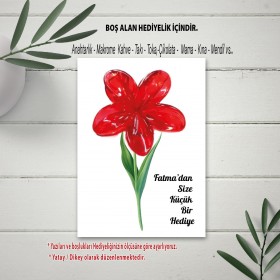 Hediyelik Kartı 0265 - Lotus Toka Hediyelik Kartı