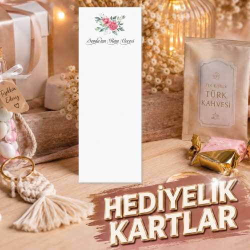 Hediyelik Toka Kartı - Yaren Davetiye