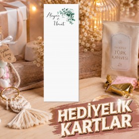 Hediyelik Kartı Dik  0508 - Kına, Nişan, Düğün Hediye Kartı