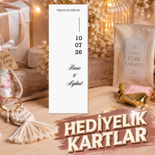 Hediyelik Toka Kartı - Yaren Davetiye