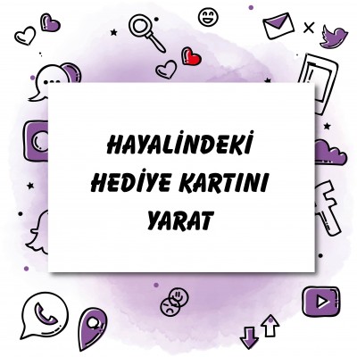 01 - Hediye Kartı Tasarla - Yatay