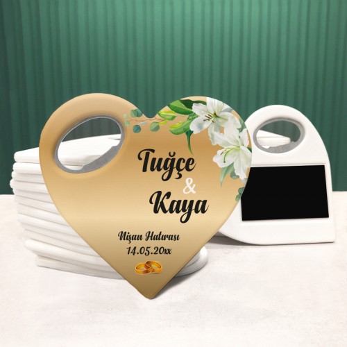 Kalp Açacaklı Magnet 2009 - Yaren Davetiye